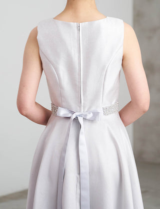 TWEED DRESS・BT240006-SIL