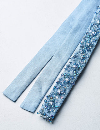 TWEED DRESS・BT240009-BLGY