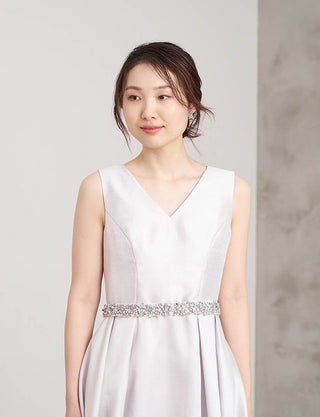 TWEED DRESS・BT240009-SIL