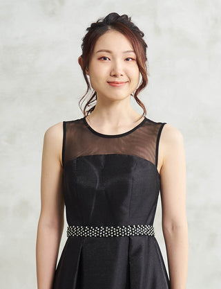 TWEED DRESS・BT240007-BK