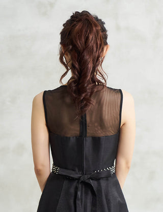 TWEED DRESS・BT240007-BK