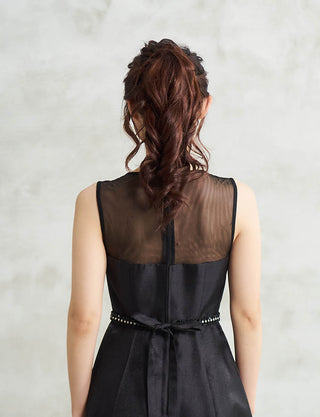 TWEED DRESS・BT240008-BK