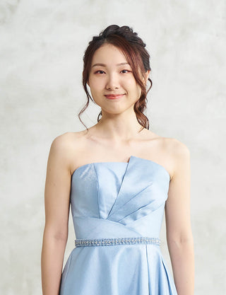 TWEED DRESS・BT240008-BLGY