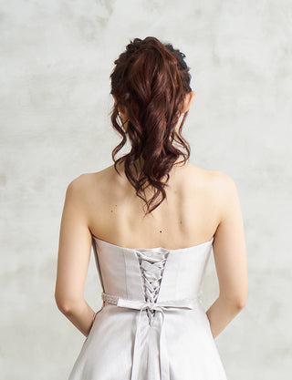 TWEED DRESS・BT240008-SIL