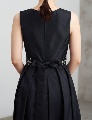 TWEED DRESS・BT240002W-BK