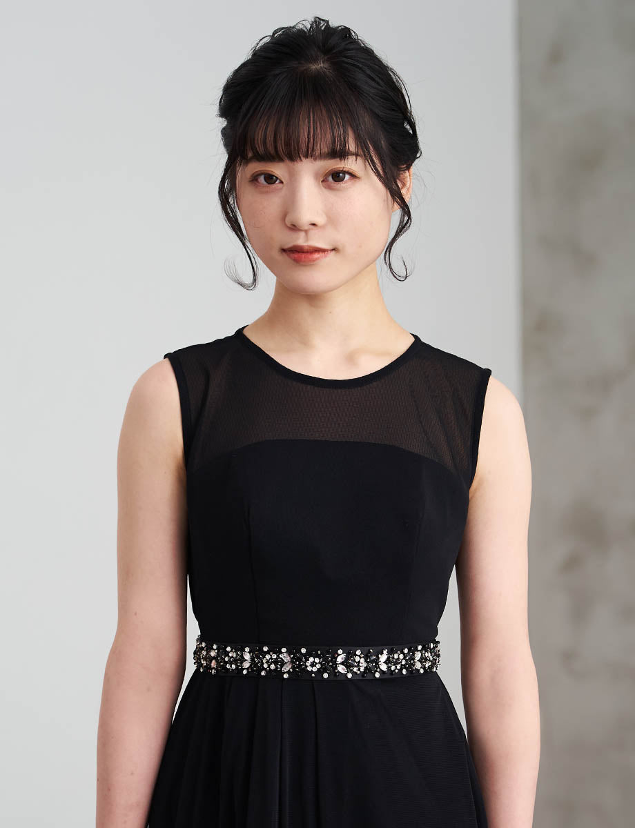 theredthread ベルトドレス THEREDTHREAD / ザレッドスレッド】S logo belt dress