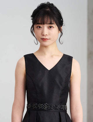 TWEED DRESS・BT240004W-BK