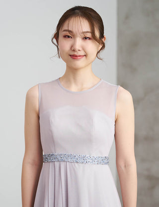 TWEED DRESS・BT240005-SIL