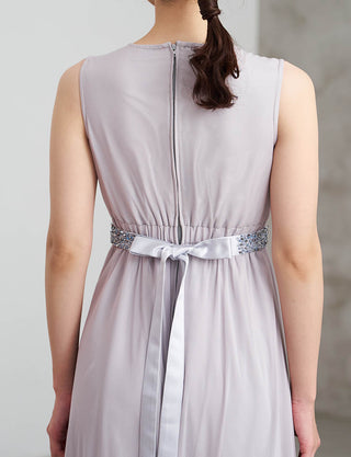 TWEED DRESS・BT240005-SIL