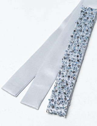 TWEED DRESS・BT240005-SIL