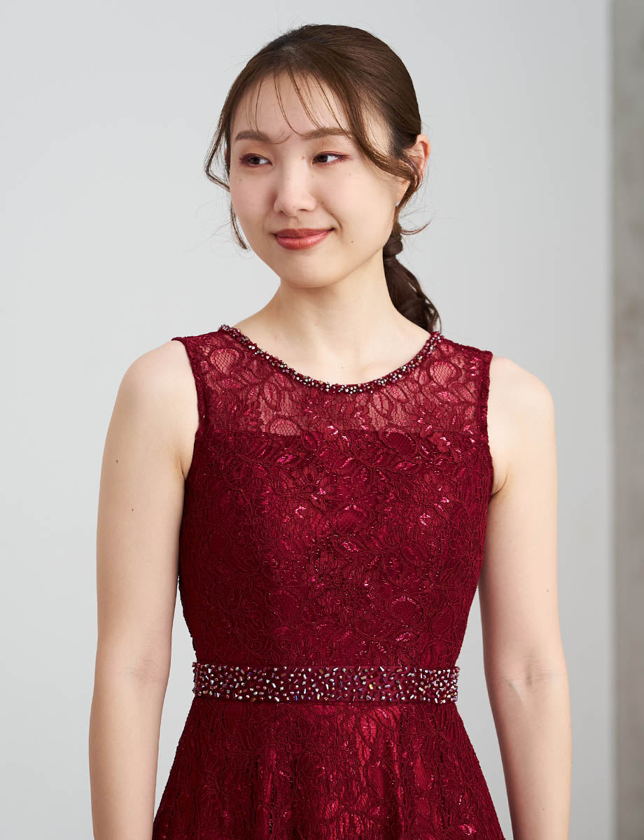 theredthread ベルトドレス THEREDTHREAD / ザレッドスレッド】S logo belt dress