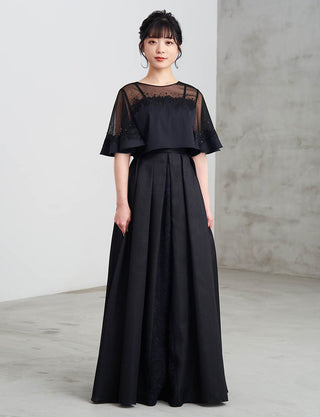 TWEED DRESS・MB8815-BK