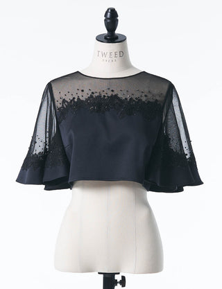 TWEED DRESS・MB8815-BK