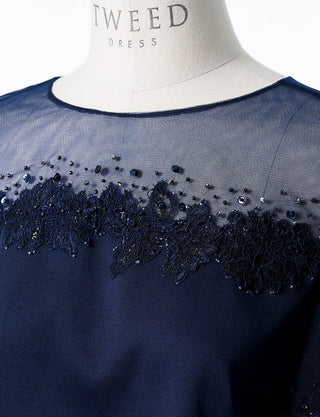 TWEED DRESS・MB8815-DNY