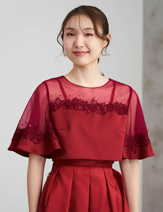 TWEED DRESS・MB8815-WRD