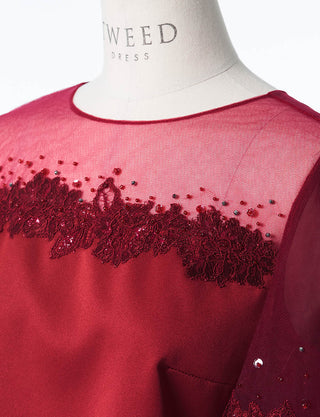 TWEED DRESS・MB8815-WRD