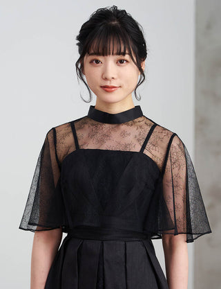 TWEED DRESS・MB8816-BK