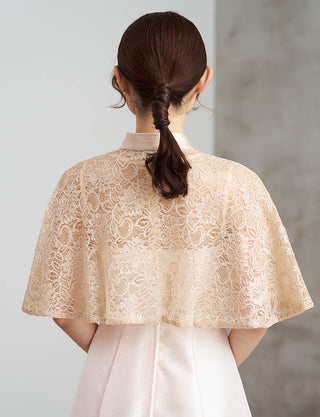 TWEED DRESS・MB8818-CBEG(ケープ)