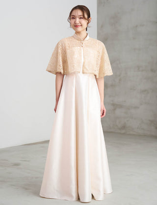 TWEED DRESS・MB8818-CBEG(ケープ)