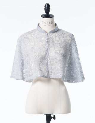 TWEED DRESS・MB8818-SIL(ケープ)