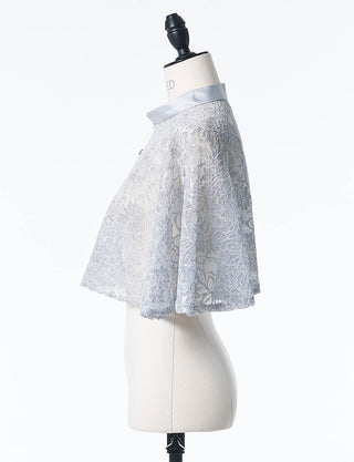 TWEED DRESS・MB8818-SIL(ケープ)