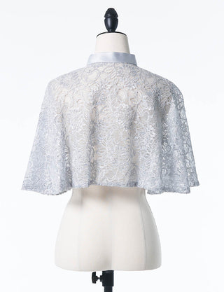 TWEED DRESS・MB8818-SIL(ケープ)