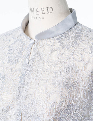 TWEED DRESS・MB8818-SIL(ケープ)