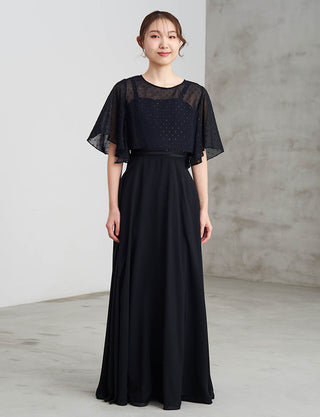 TWEED DRESS・MB8819-BK