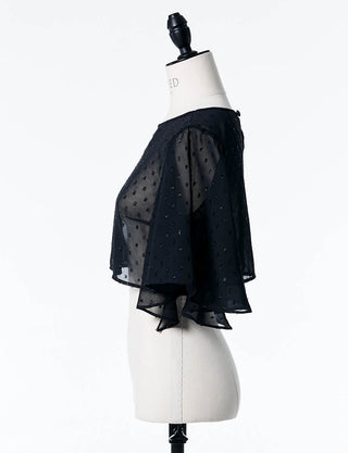 TWEED DRESS・MB8819-BK