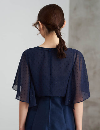 TWEED DRESS・MB8819-DNY