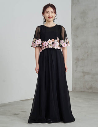 TWEED DRESS・MB8828-BKPK