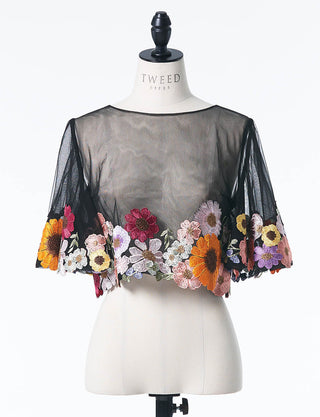 TWEED DRESS・MB8828-BK