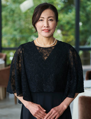 TWEED DRESS・MB8830-BK