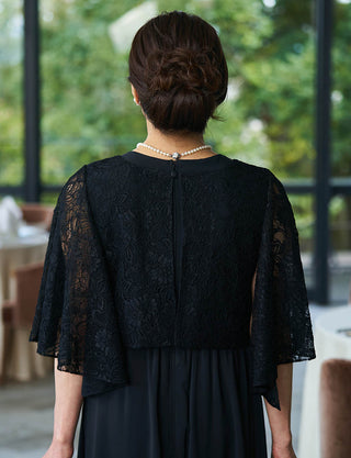 TWEED DRESS・MB8830-BK