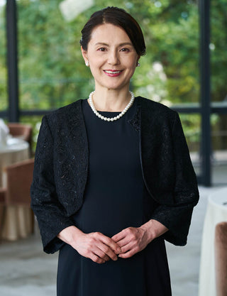 TWEED DRESS・MB8831-BK