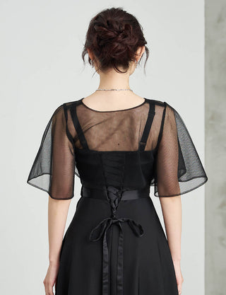 TWEED DRESS・MB8833-BK