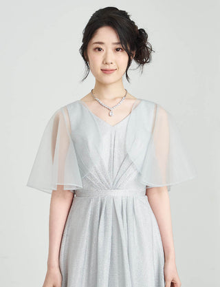 TWEED DRESS・MB8833-SIL