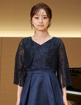 TWEED DRESS・MB8836-DNY