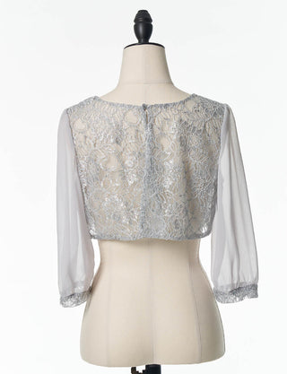 TWEED DRESS・MB8838-SIL