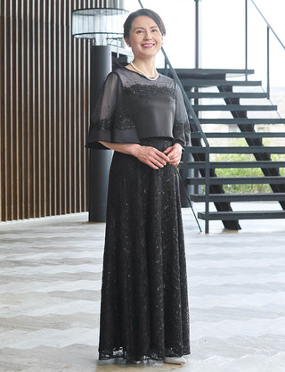 TWEED DONNA・MD0406-BK