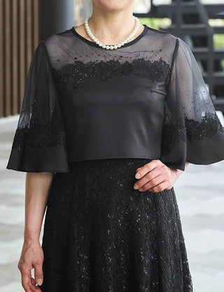 TWEED DONNA・MD0406-BK