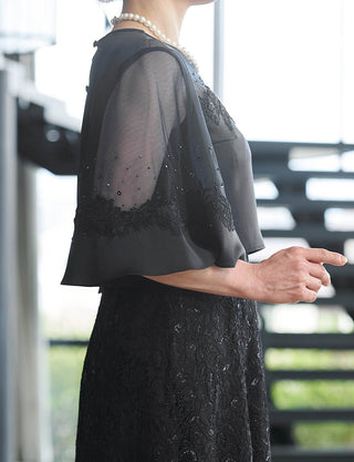 TWEED DONNA・MD0406-BK