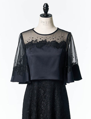 TWEED DONNA・MD0406-BK