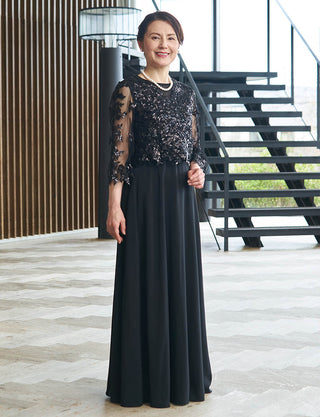 TWEED DONNA・MD0409-BK