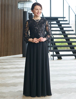 TWEED DONNA・MD0409-BK