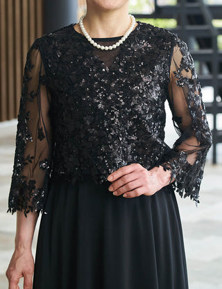 TWEED DONNA・MD0409-BK