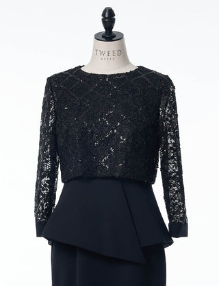 TWEED DONNA・MD0606-BK