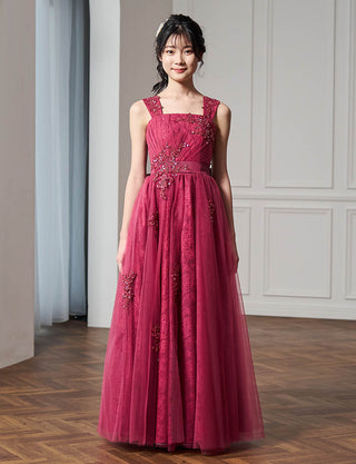 華やかな演奏会用ジュニアドレス ピンク レース|肩紐あり・ジュニア用ドレス 140〜160cm