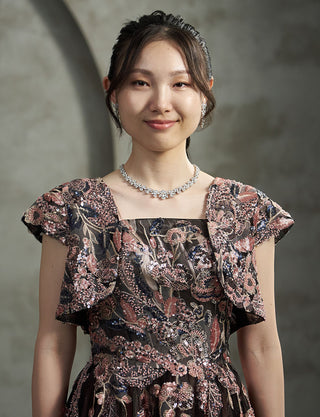 TWEED DRESS・MB2239-BK