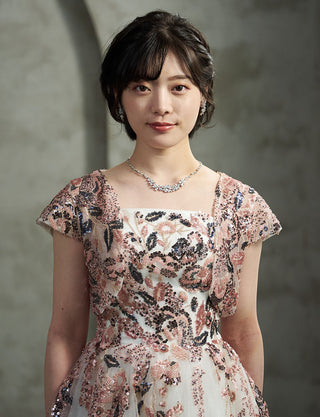 TWEED DRESS・MB2239-IVY